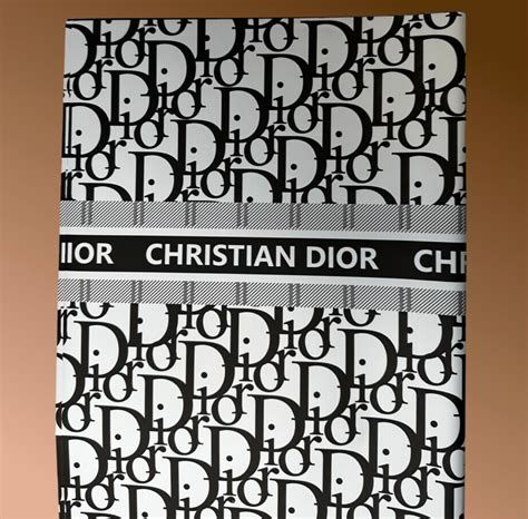 dior wrapping paper ebay.